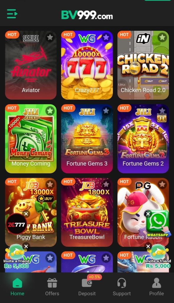 Bv999 game download apk