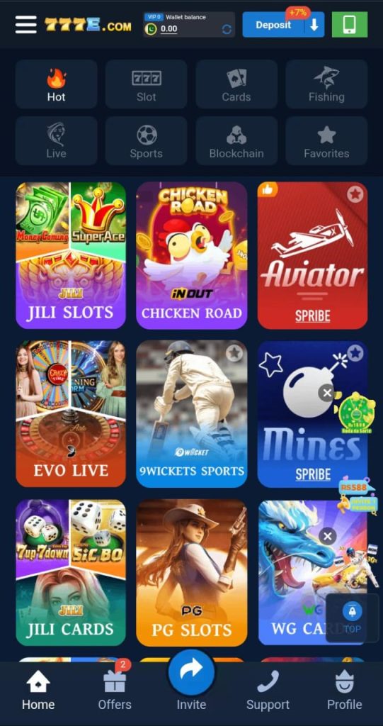 777E Game Download APK