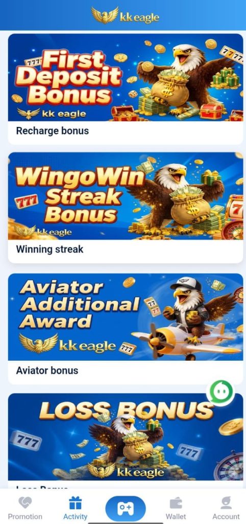 Kk eagle game download apk