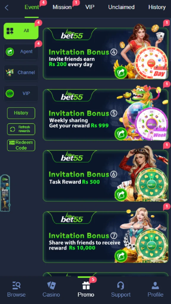 Bet55 game download apk